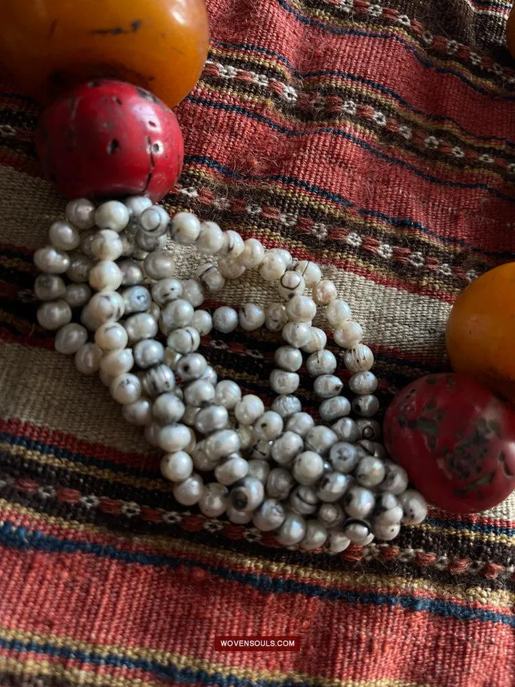 1755 Old Himalayan Tibetan Heirloom Necklace