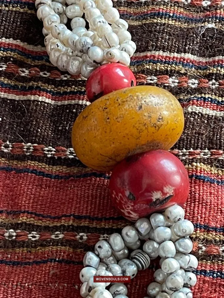 1755 Old Himalayan Tibetan Heirloom Necklace