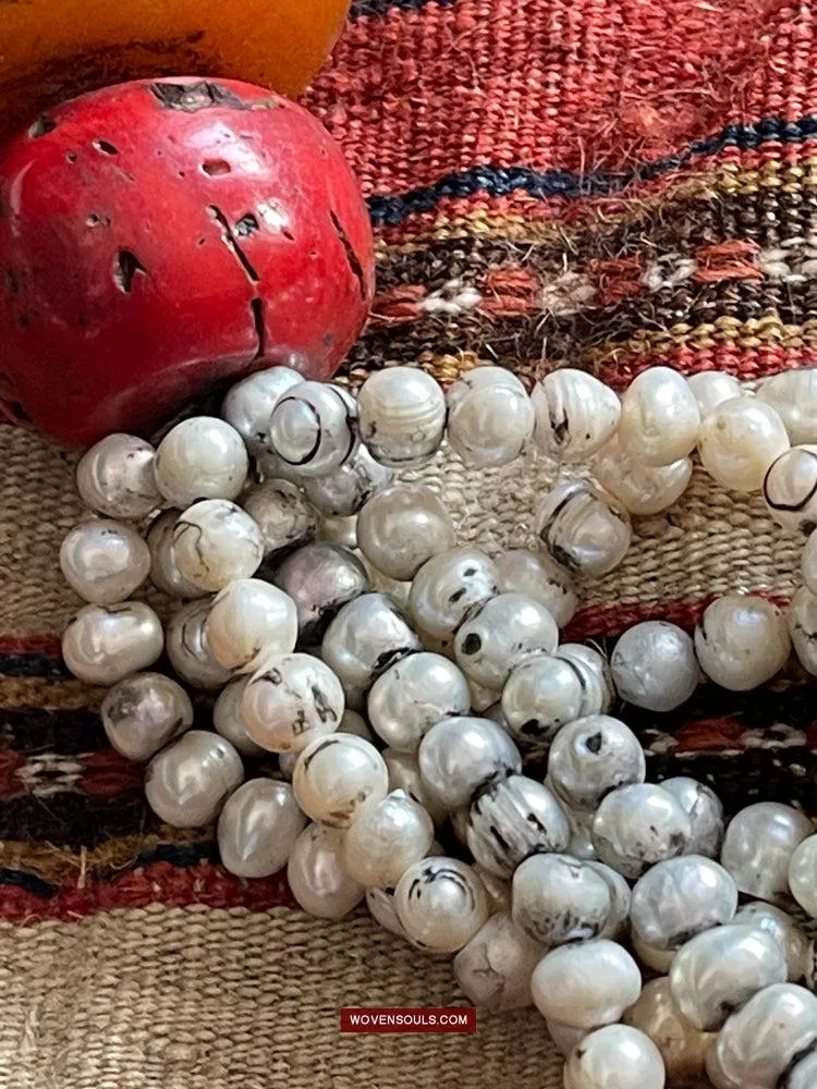 1755 Old Himalayan Tibetan Heirloom Necklace