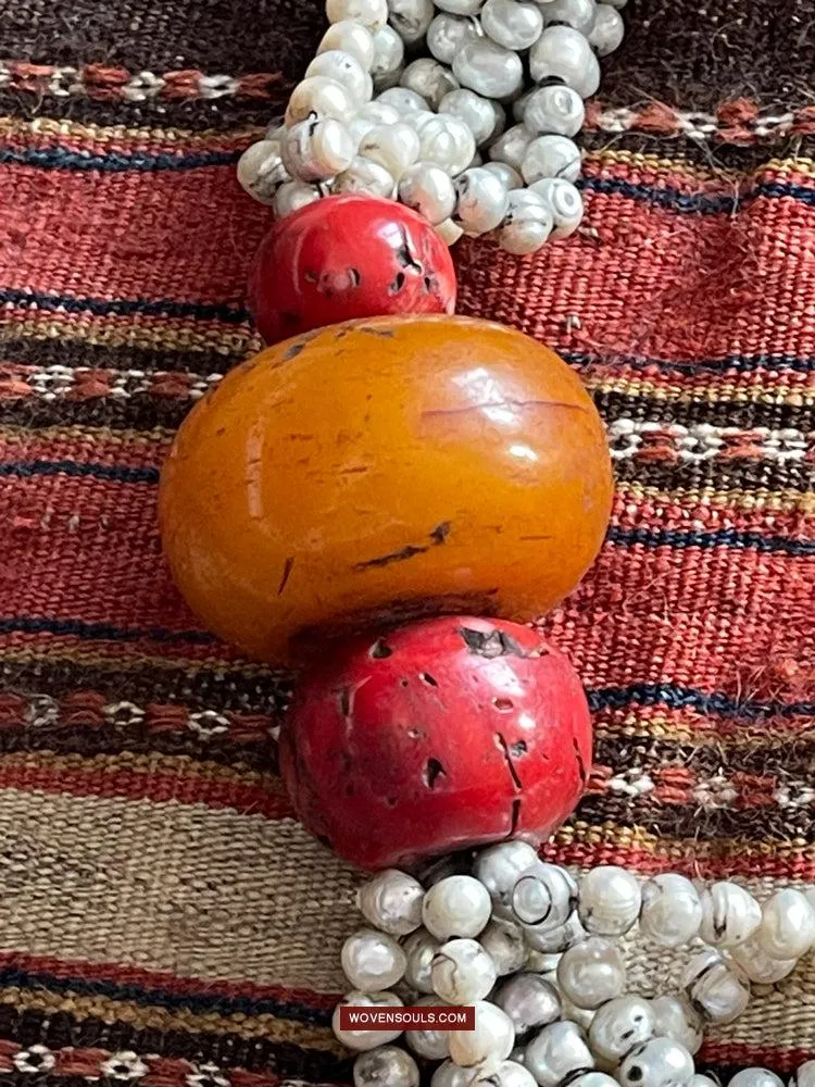 1755 Old Himalayan Tibetan Heirloom Necklace