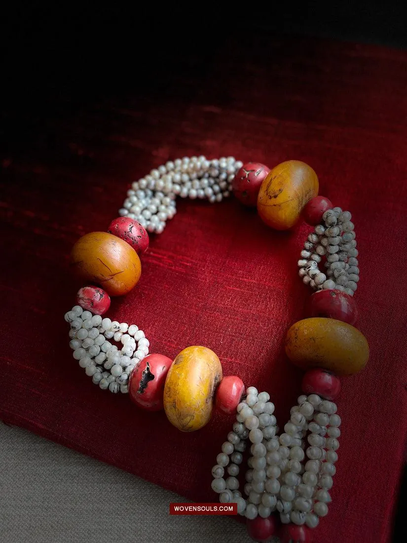 1755 Old Himalayan Tibetan Heirloom Necklace