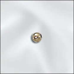 2mm Gold Filled Round Bead