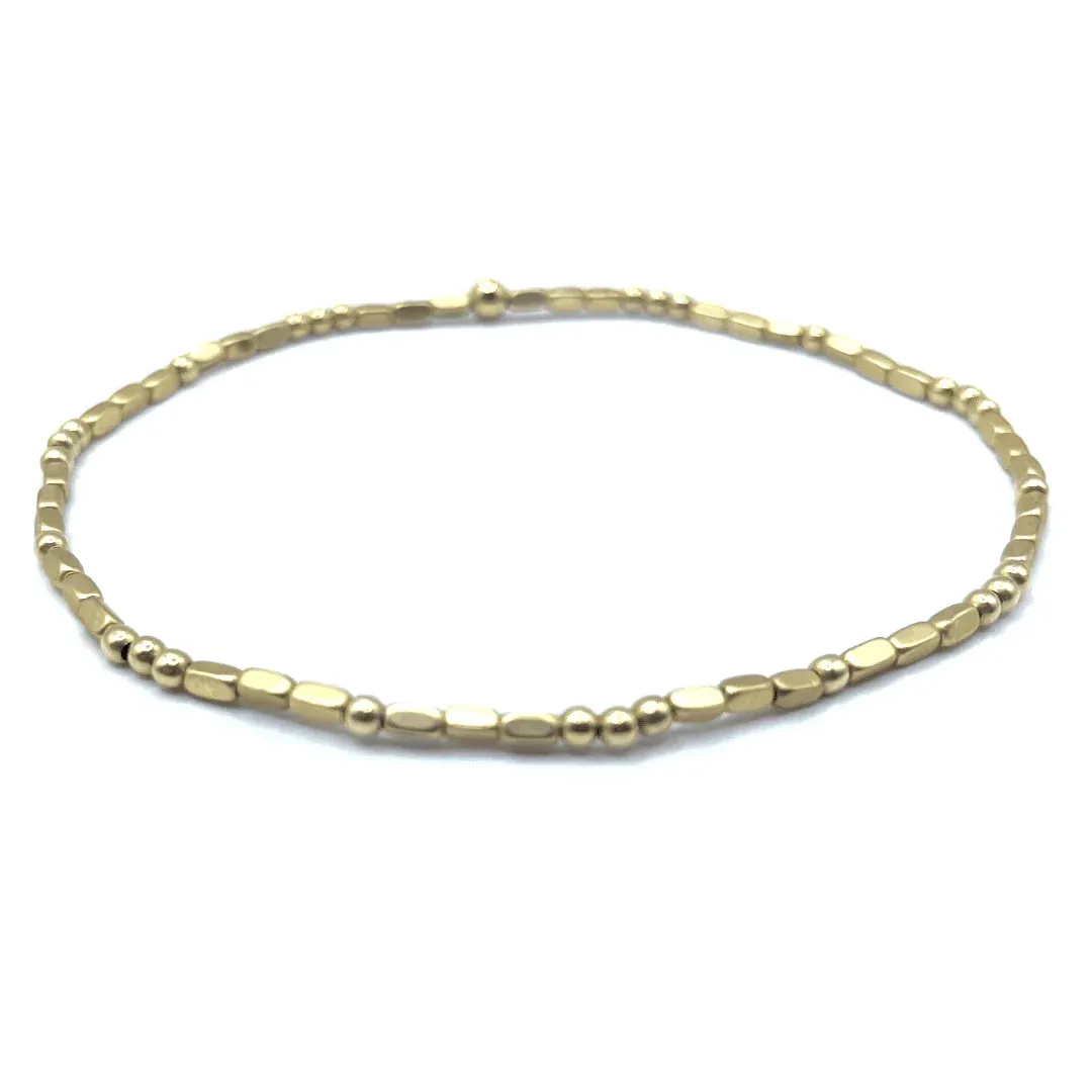 2mm Harbor Gold Waterproof Bracelet