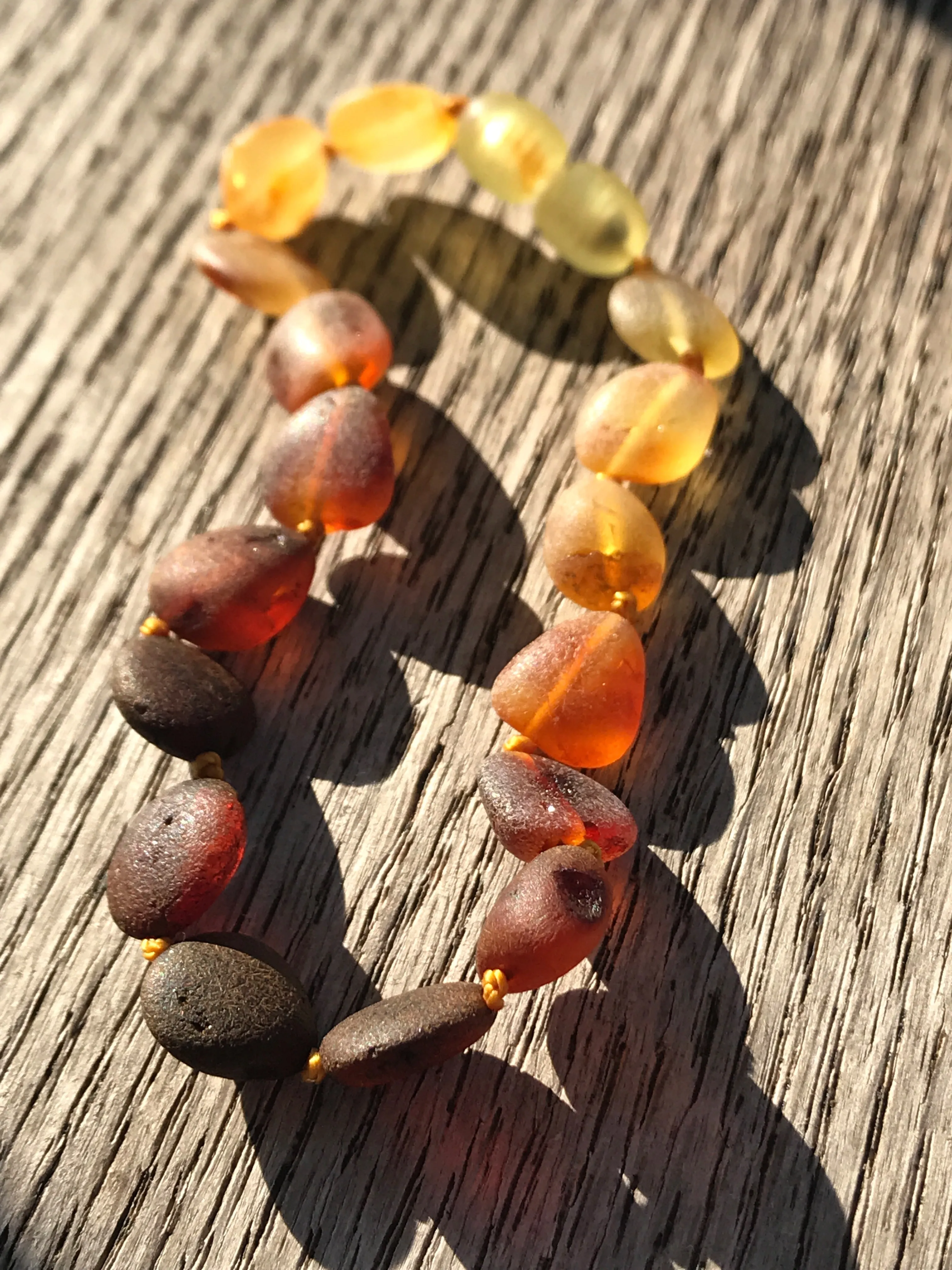 Adult Baltic amber bracelet