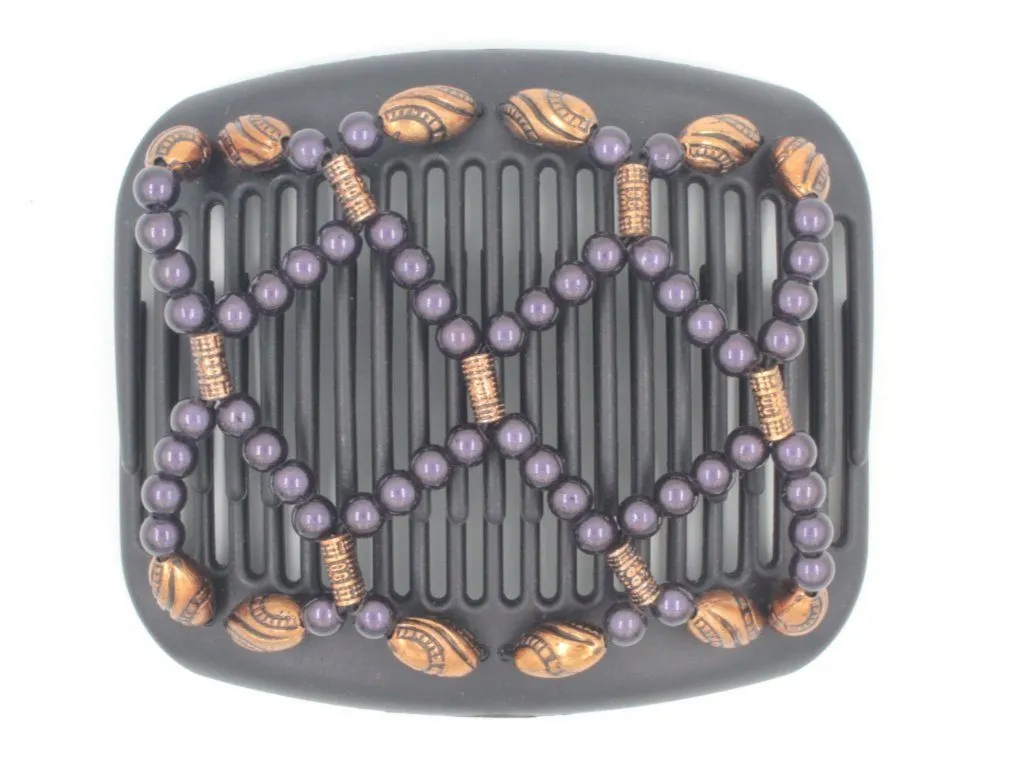 African Butterfly Hair Comb - Ndalena Black 74