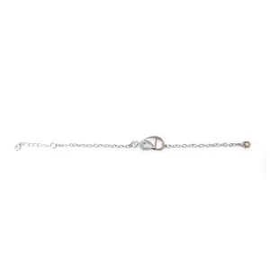 Aigner A Logo Bracelet Silver Color