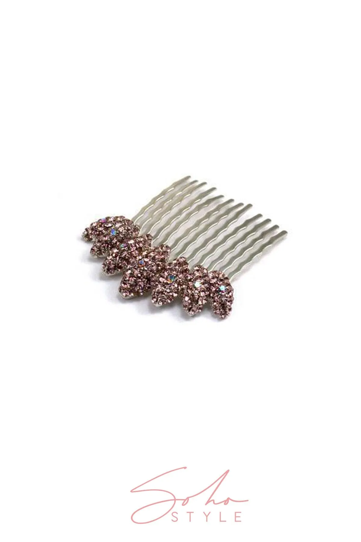 Almond Cluster Crystal Comb (Deluxe Set)