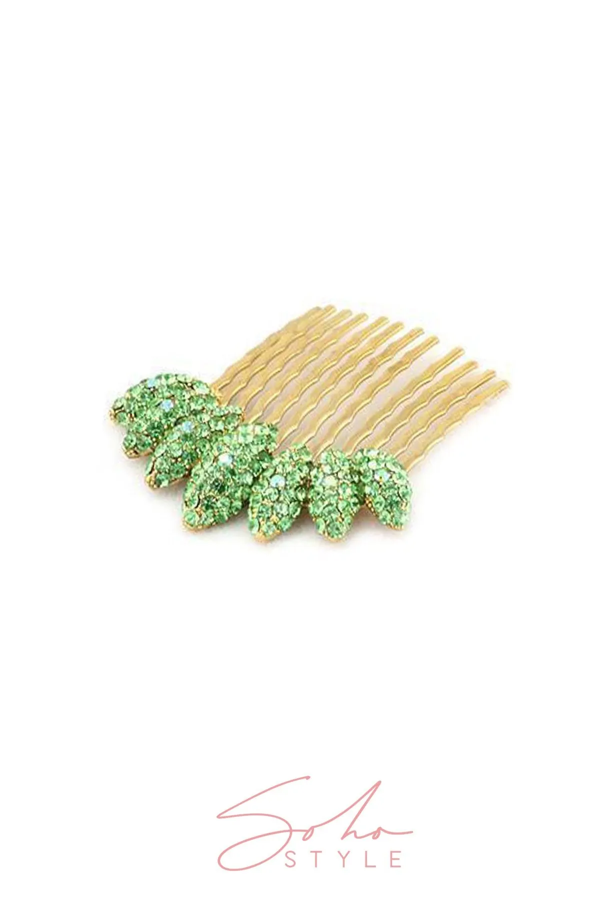 Almond Cluster Crystal Comb (Deluxe Set)