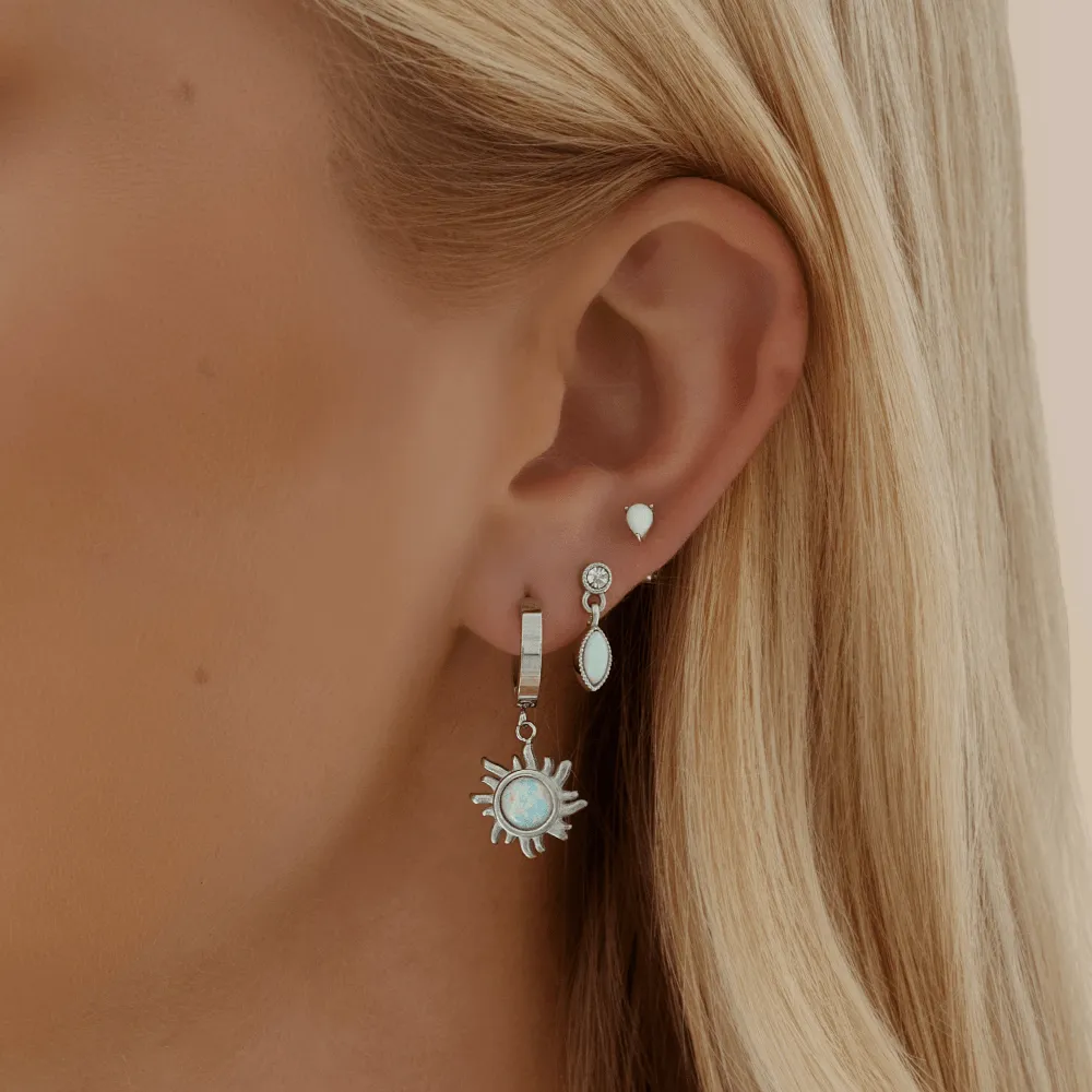 Amanda Opal Stud Earrings