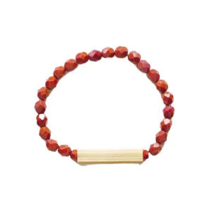 Amber Bead Bracelet