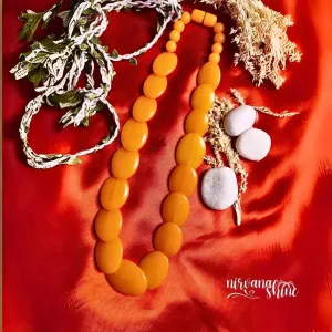 Amber Beaded Necklace