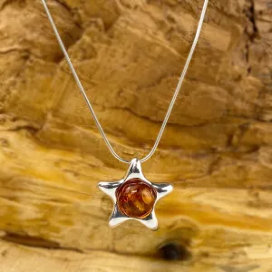 Amber Star Pendant - VP429