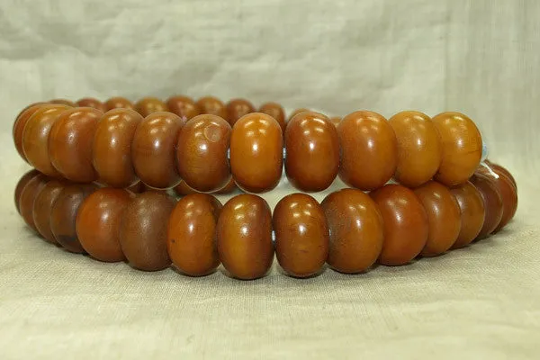 Antique Mauritania Amber Bead Necklace