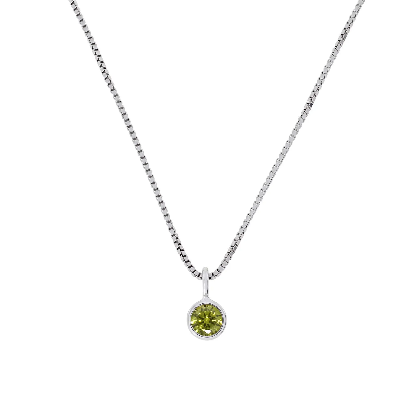 August Birthstone Pendant - Peridot