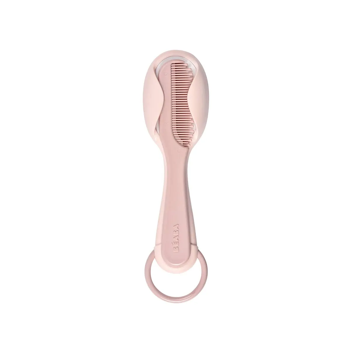 Beaba Baby Brush and Comb - Old Pink