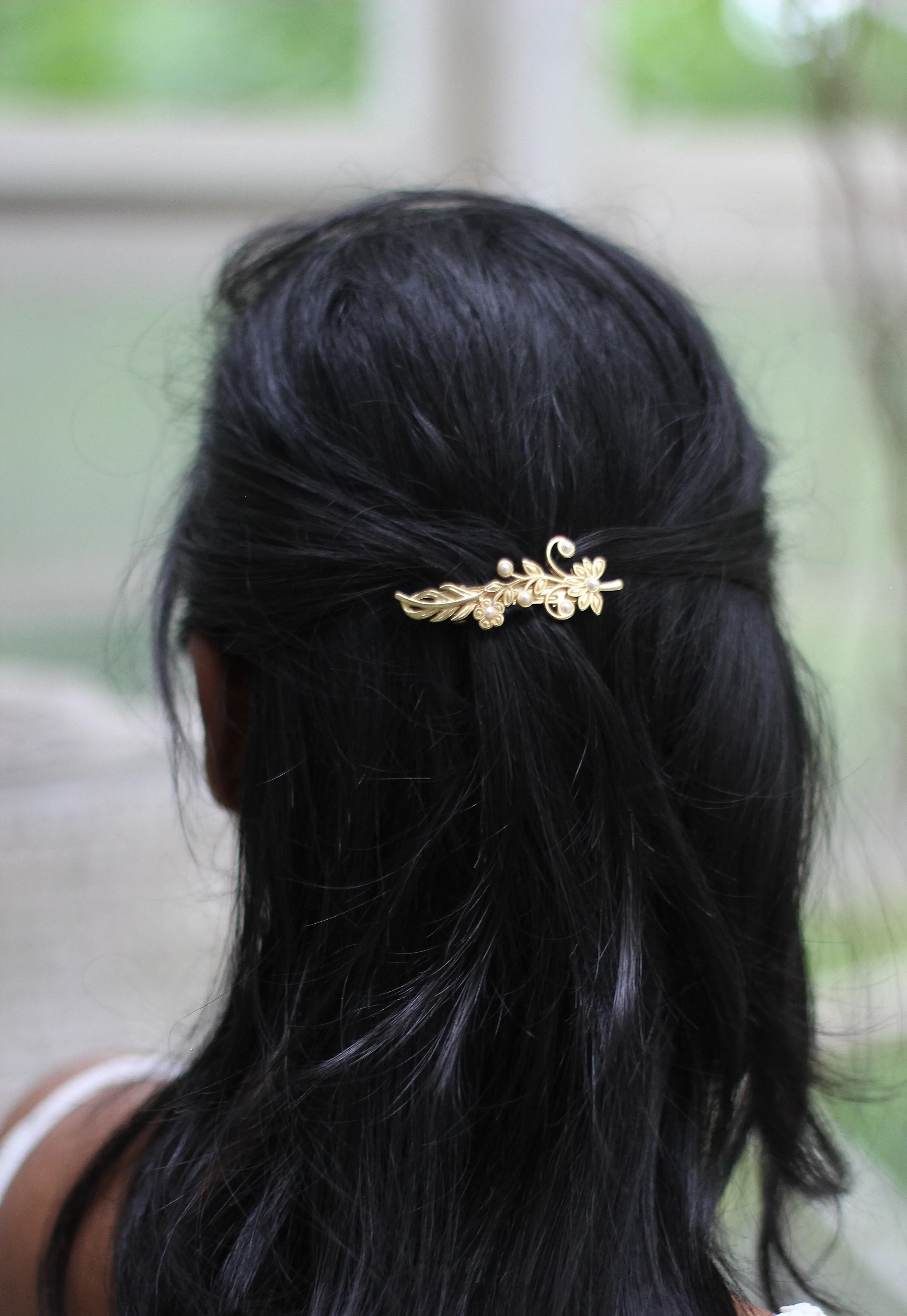 Blooming Swirls Hair Clip