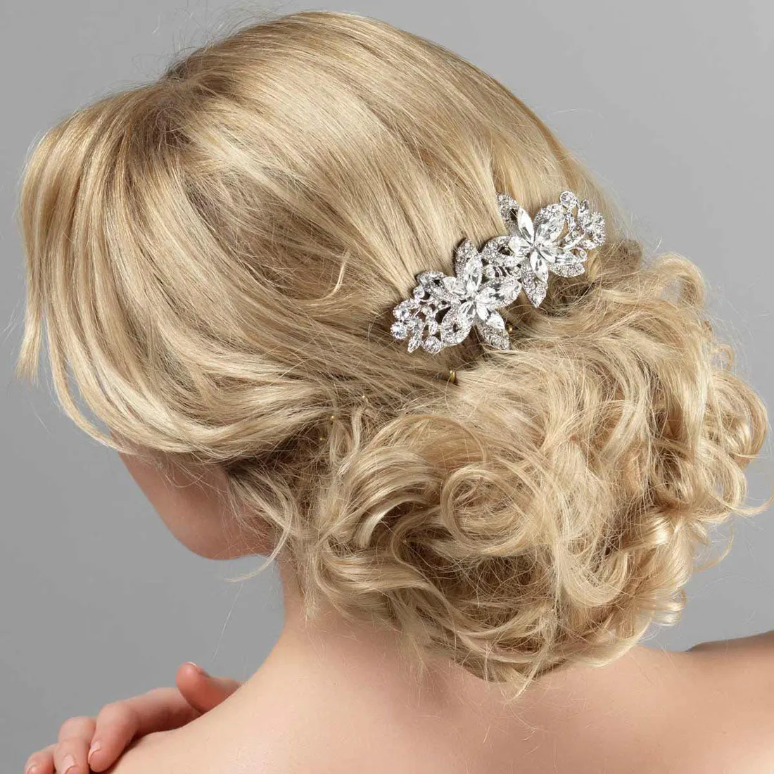 Blooms of Extravagance Large Hair Comb