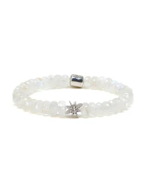 Bohème Moonstone Rondelle Bracelet