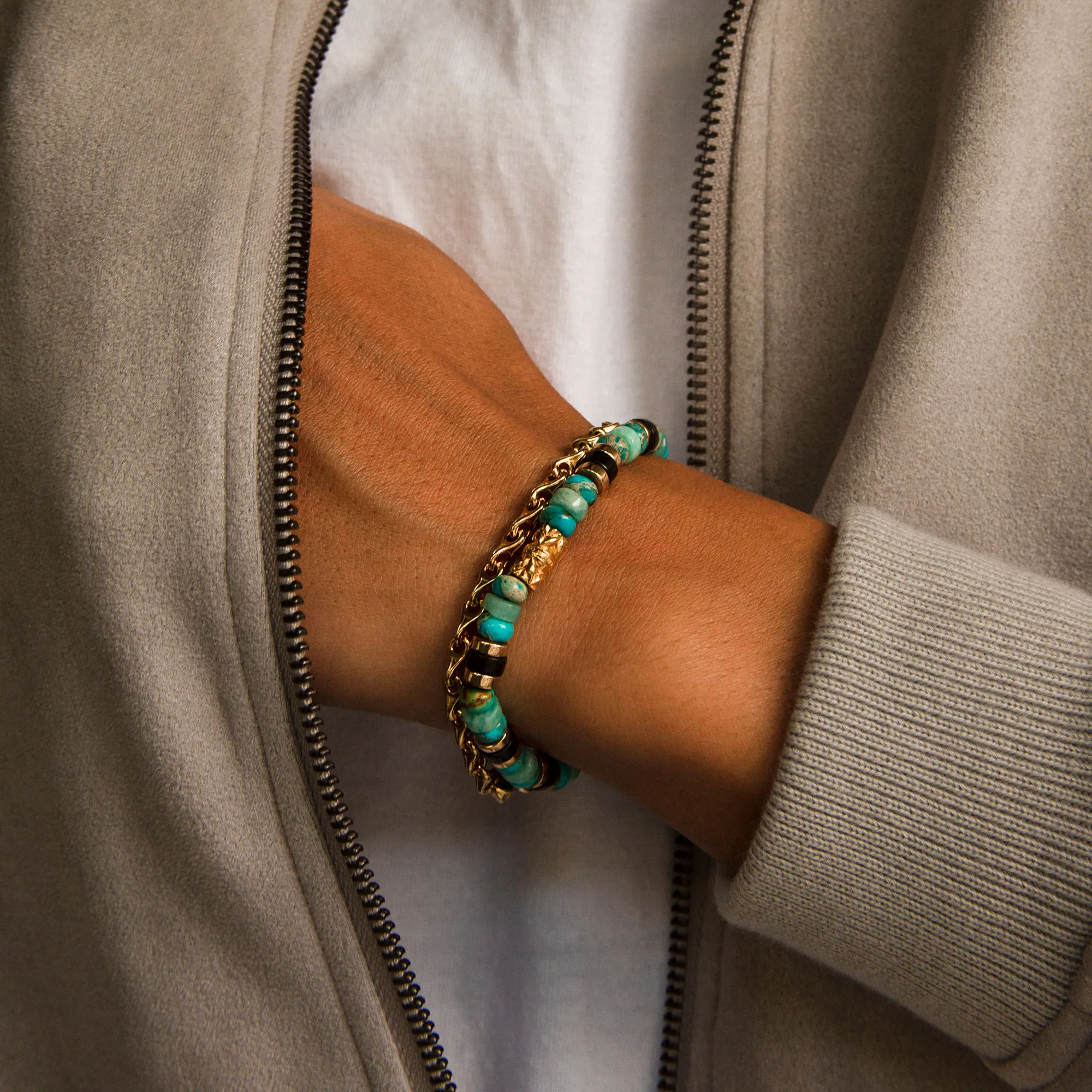 Bora | Turquoise Beaded Bracelet