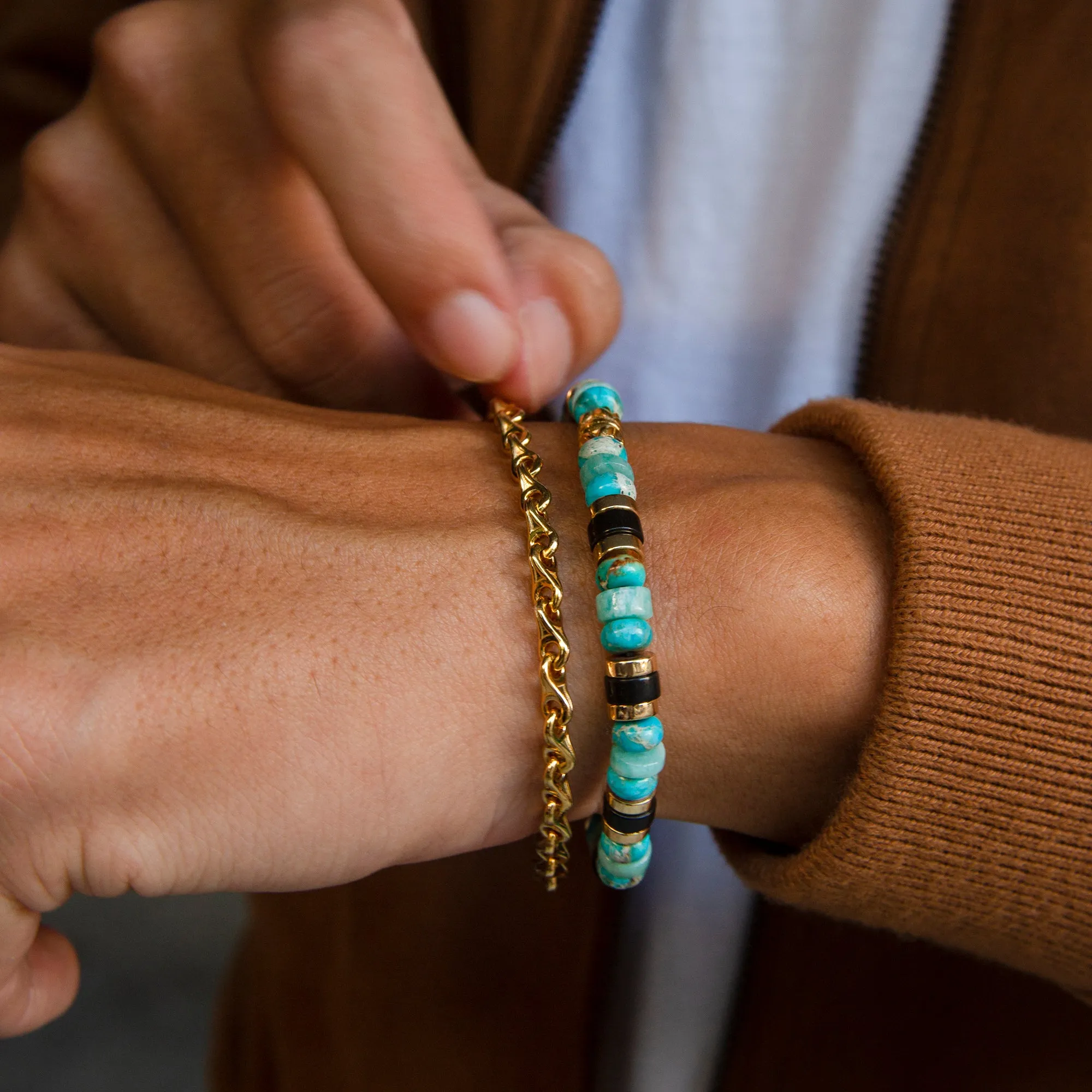 Bora | Turquoise Beaded Bracelet