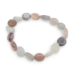 Bracelet - Moonstone - Small Natural Shape Stone