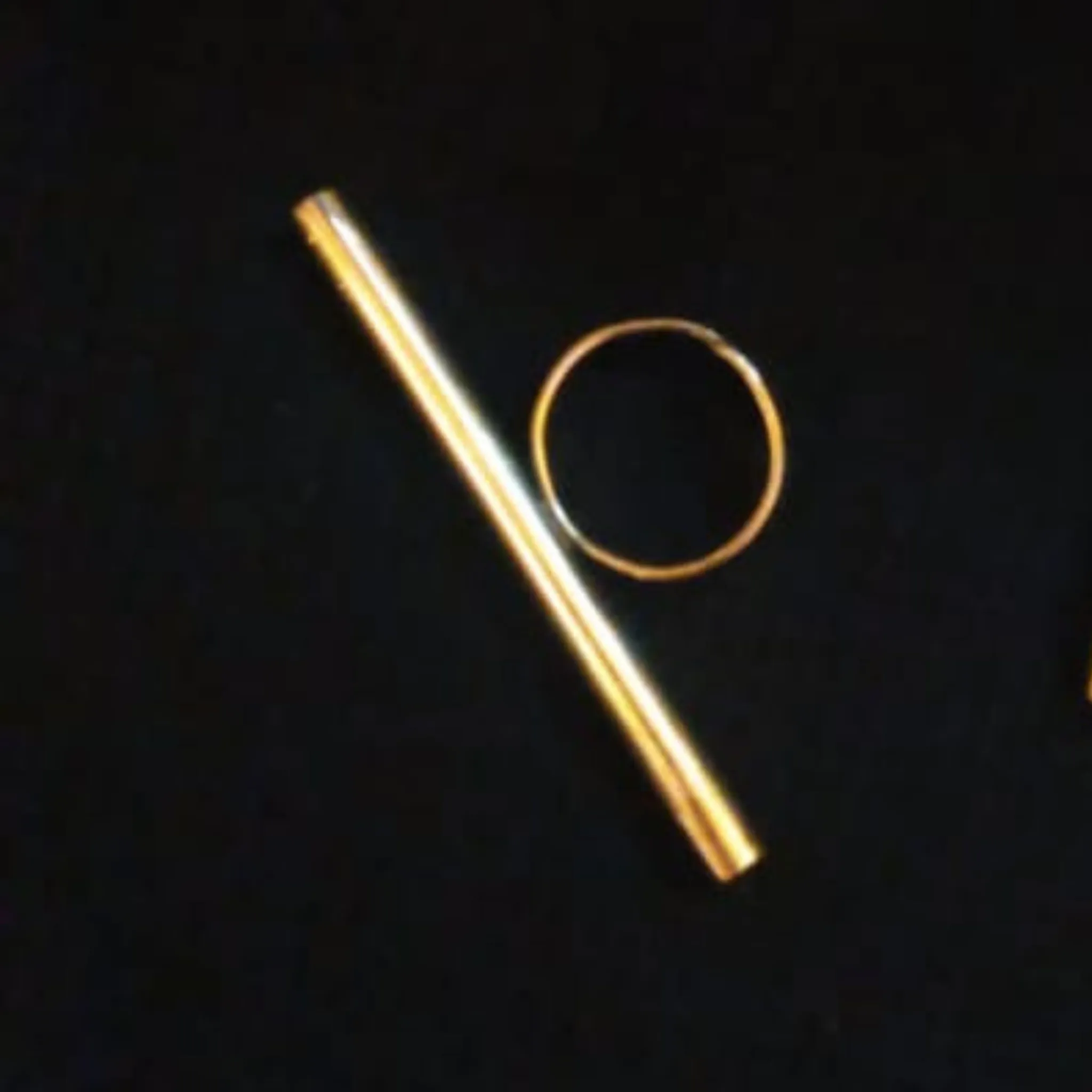 Brass Bar Ring