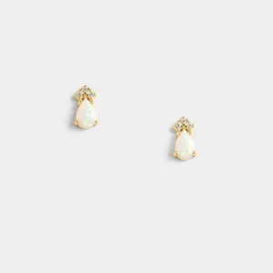 Bria Tiny Opal Studs