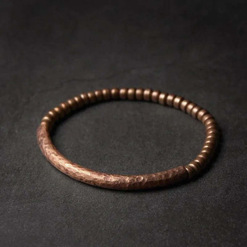 Buddhisttemple Eternal Harmony Copper Bracelet