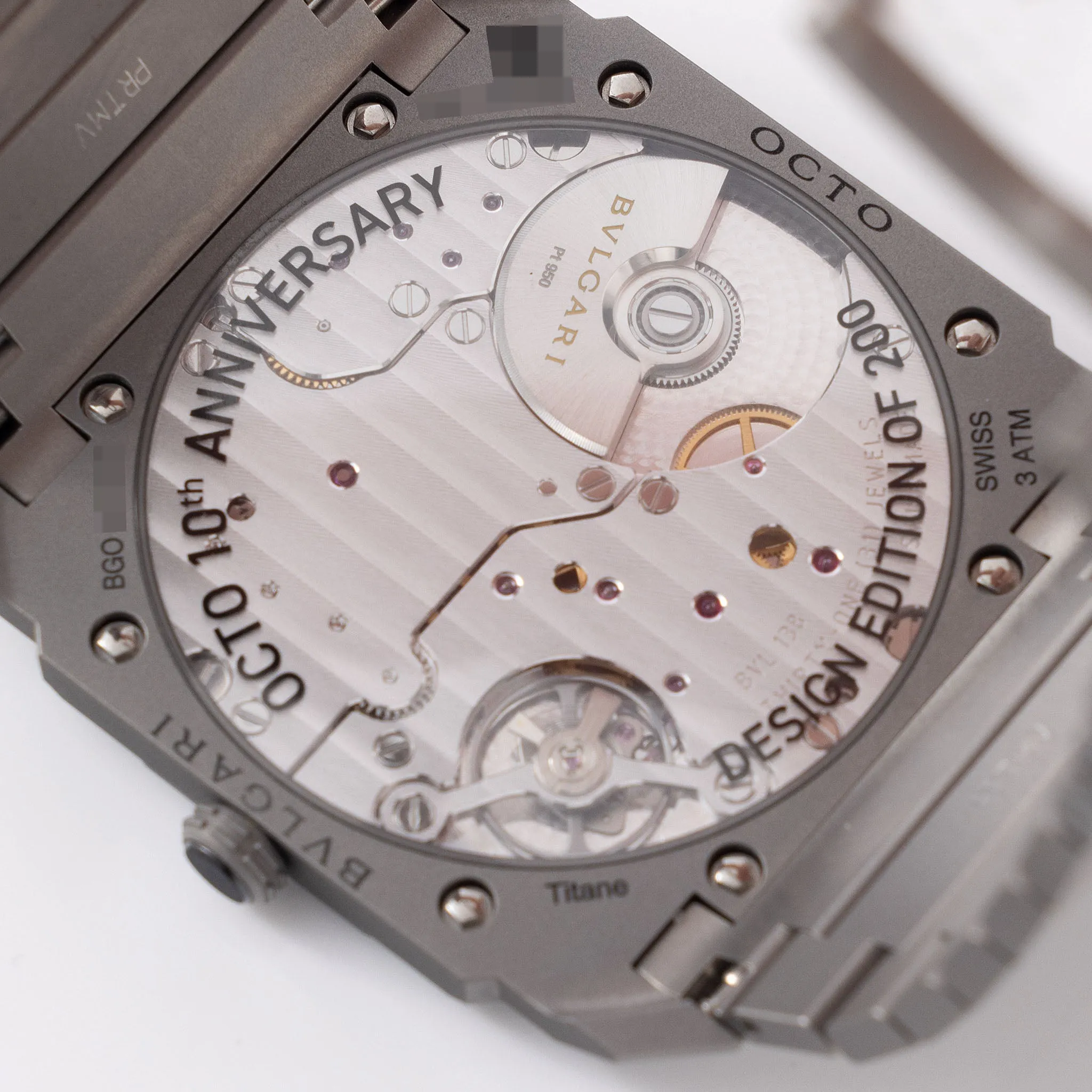 Bulgari Octo Finissimo ‘Sketch’ 10th Anniversary Limited Edition Titanium Ref. 103672