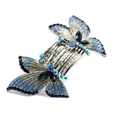 Butterfly Wings Hair Combs (Pair)