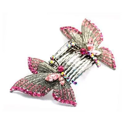 Butterfly Wings Hair Combs (Pair)