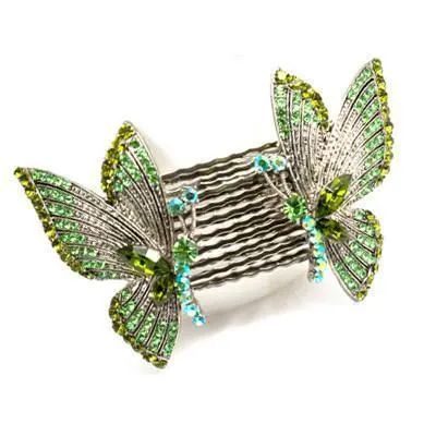 Butterfly Wings Hair Combs (Pair)