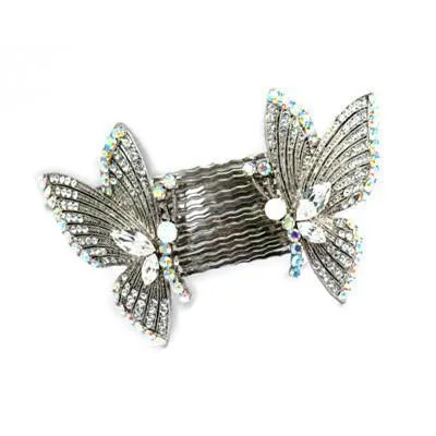 Butterfly Wings Hair Combs (Pair)