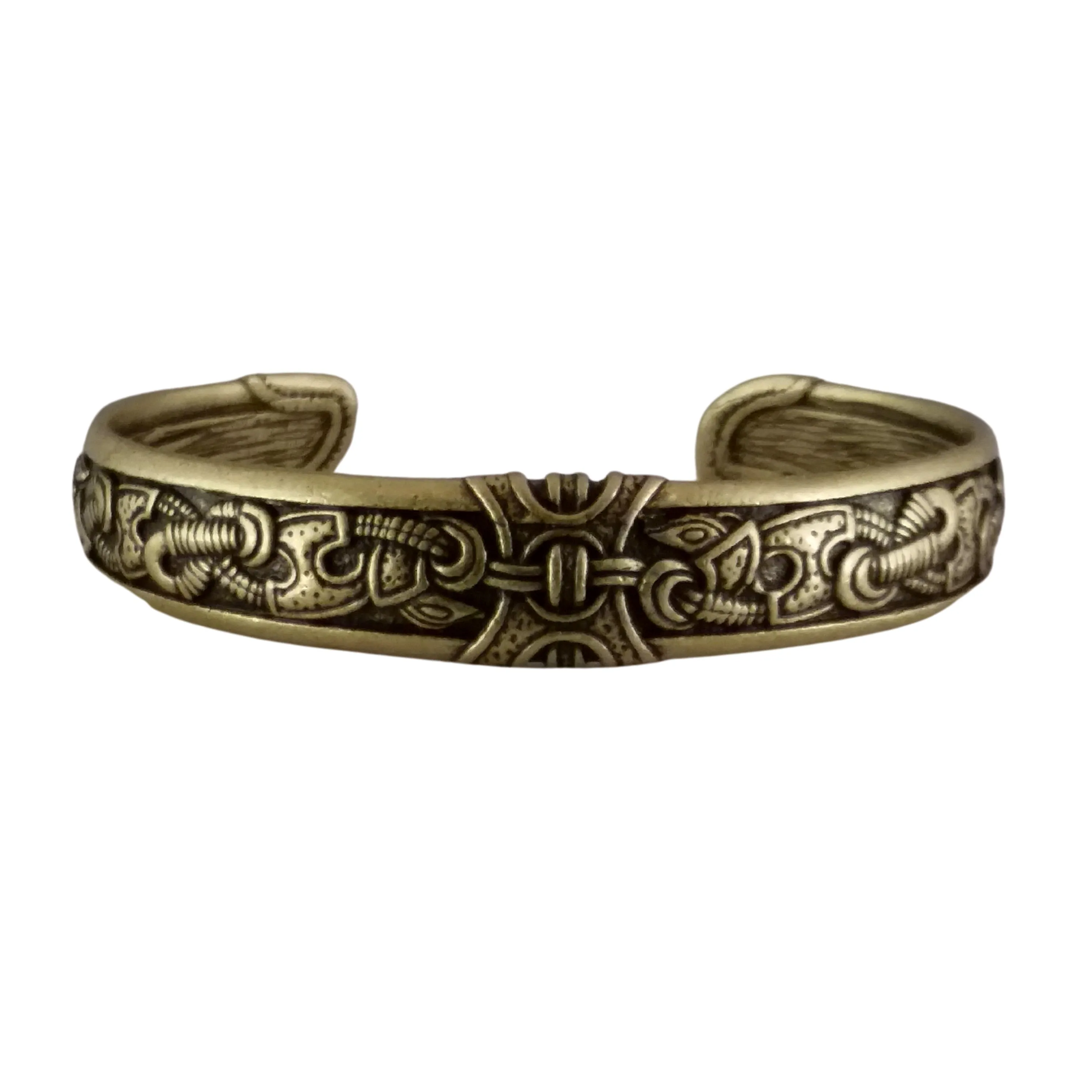 Celtic Bracelet Bronze Knot Work Viking Style