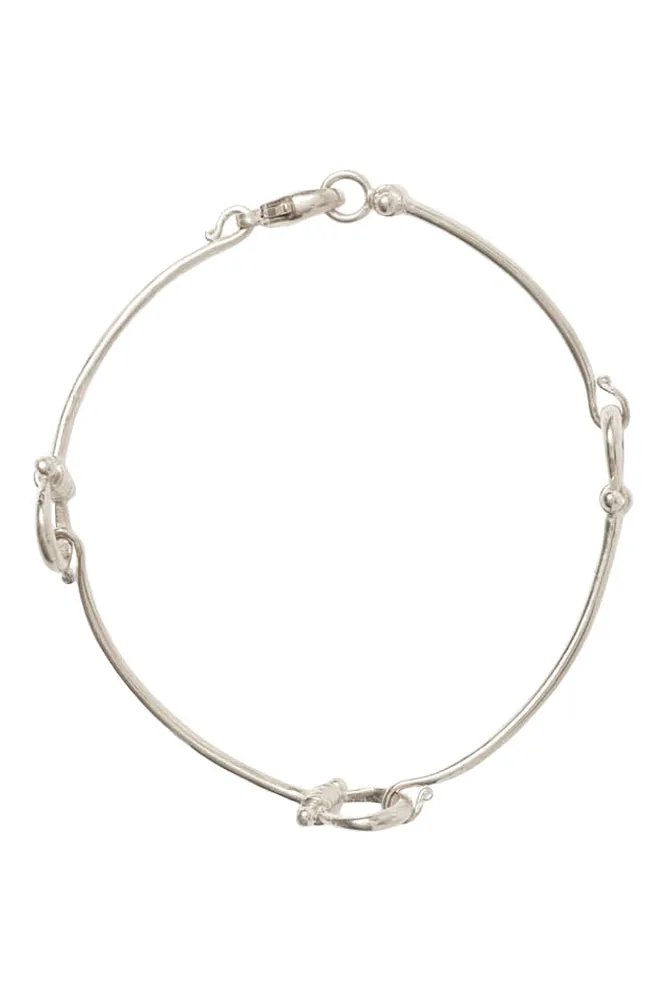 Chan Luu Linked Bracelet in Silver