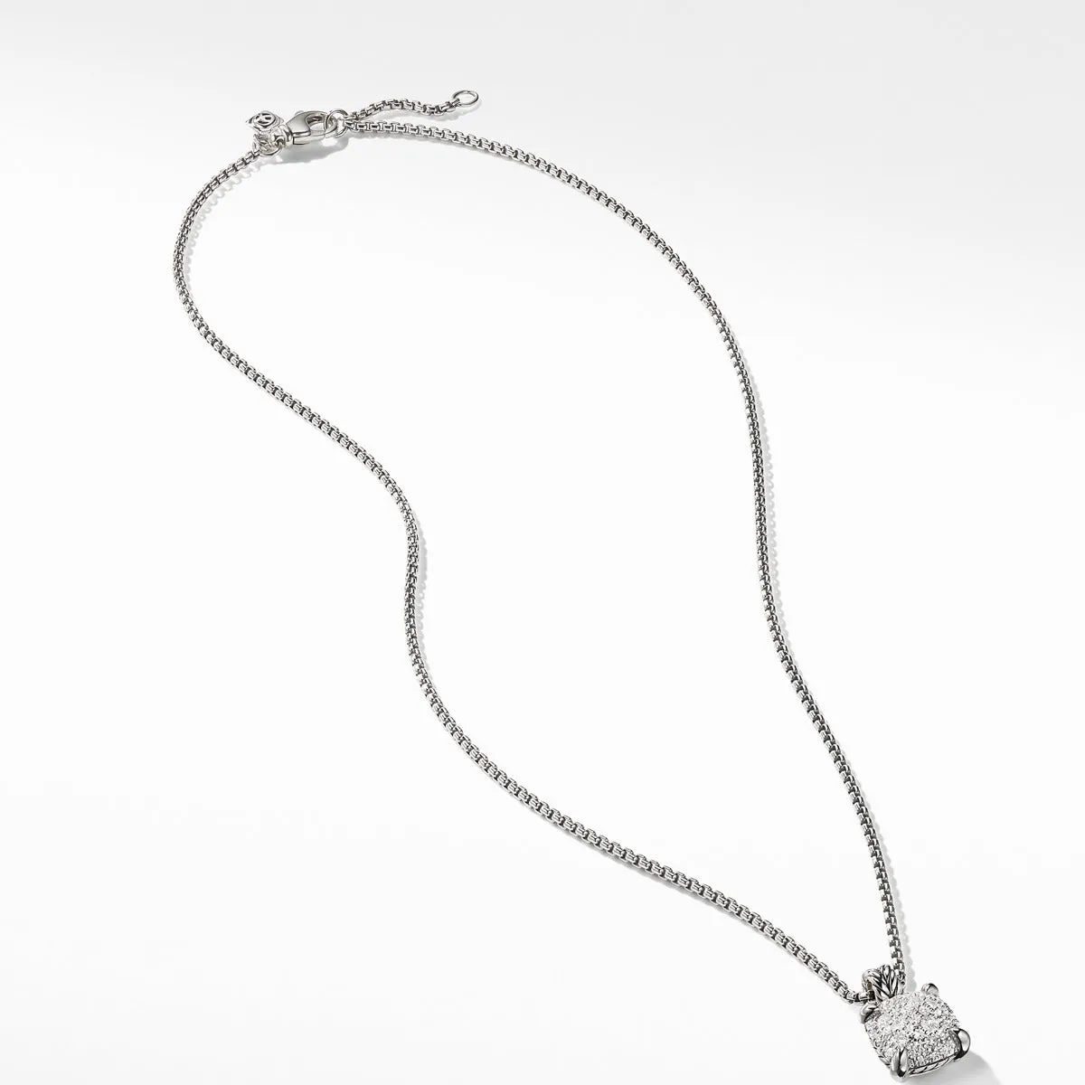 Chatelaine Pendant Necklace with Diamonds