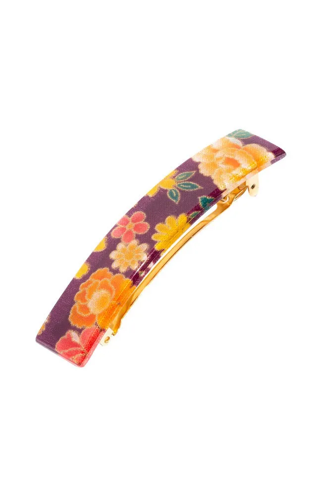 Classic Rectangle Barrette - Kyoto