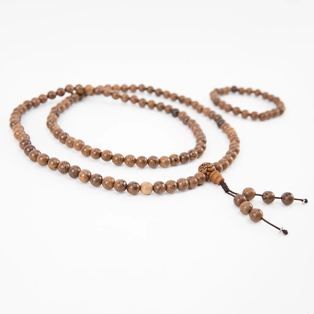 Coconut Wood Mala Bead Set