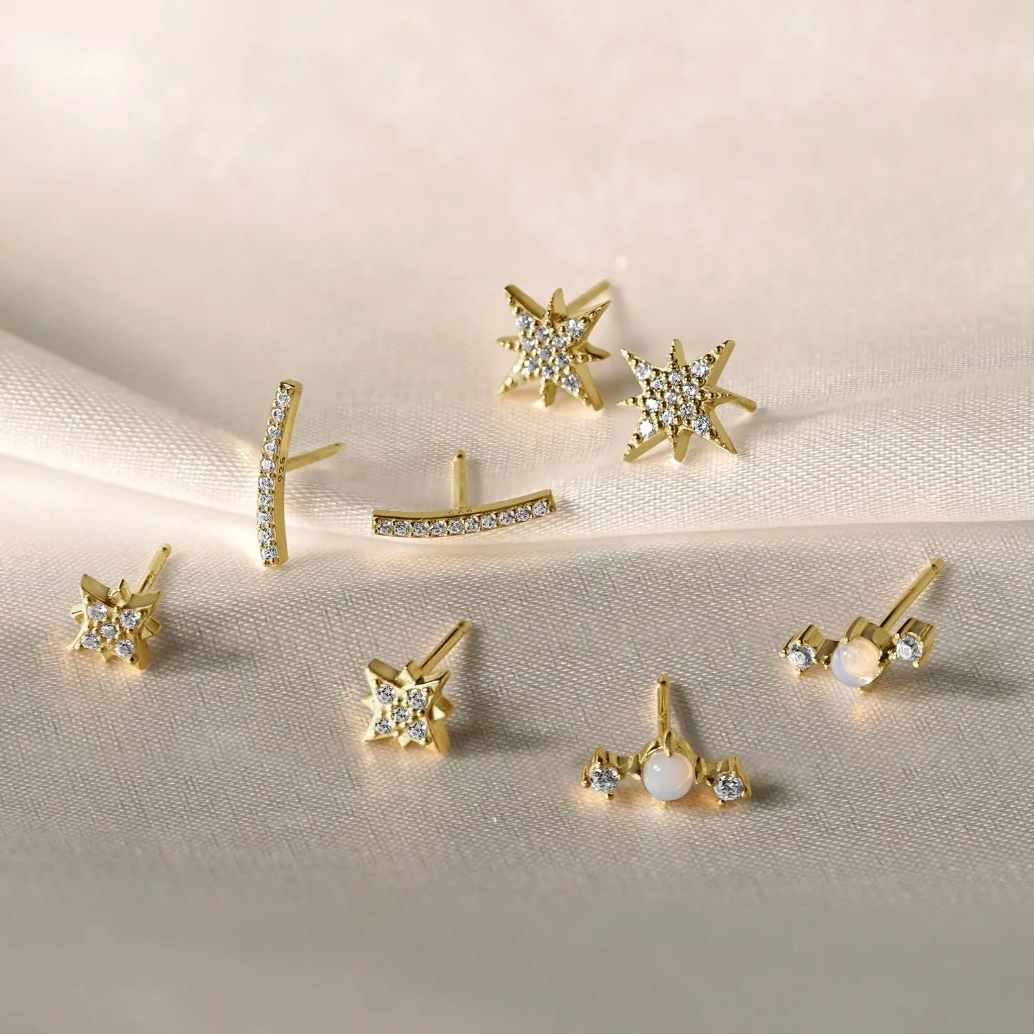 Constellation Star Stud Earrings