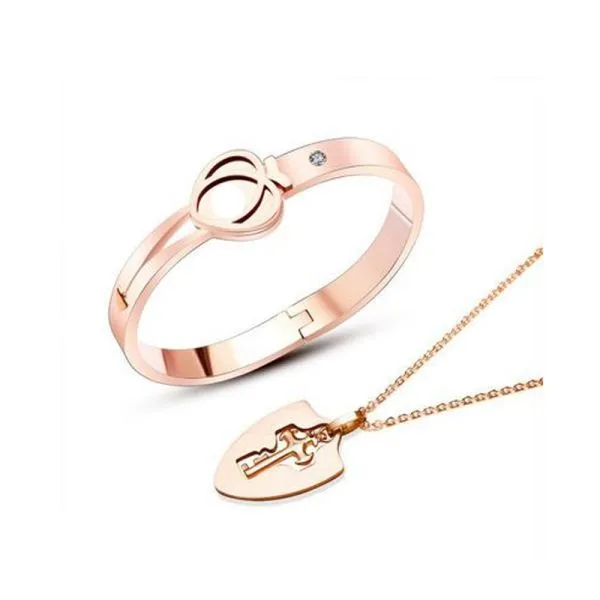 Couple Love Heart Lock Bracelet