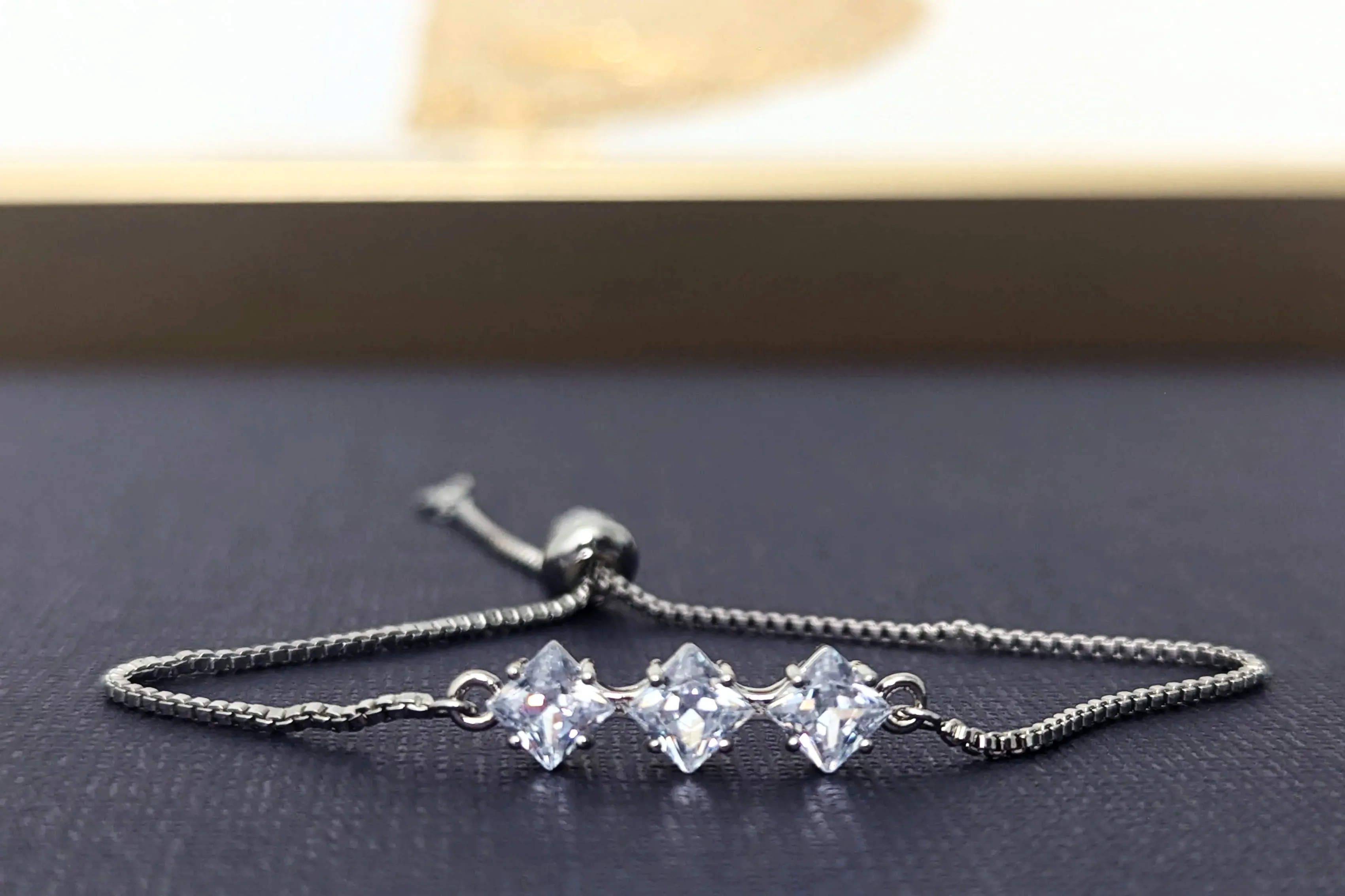 Dainty CZ Tennis Bracelet KATE