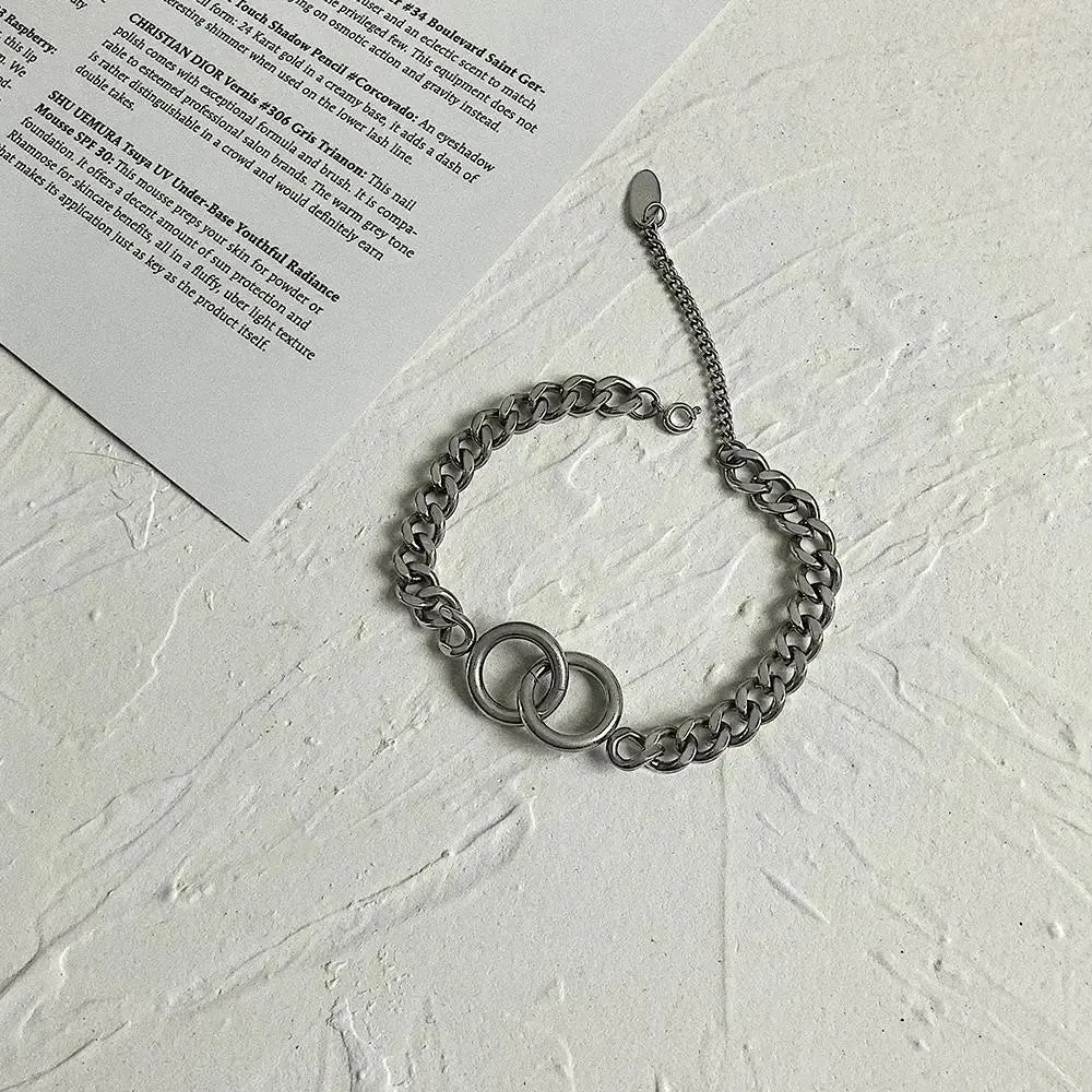 Double Ring Bracelet