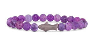 Fahlo Voyage Shark Tracking Bracelet - Coral Reef Violet