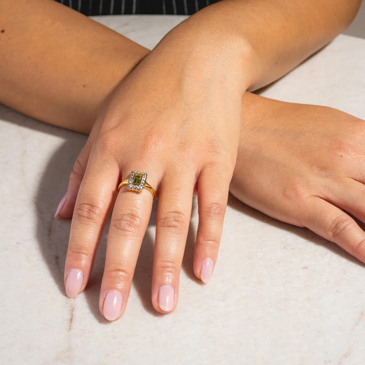 Florence Vintage Peridot Ring