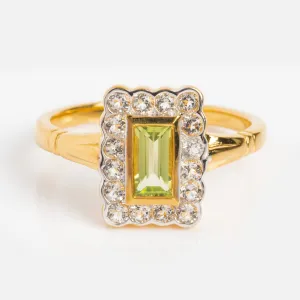 Florence Vintage Peridot Ring