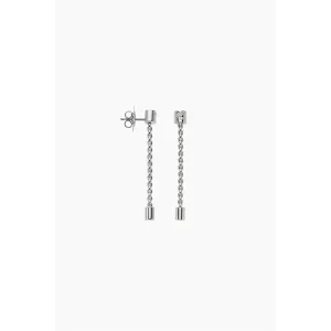 Fope 18K White Gold Aria Collection Diamond Dangle Earrings