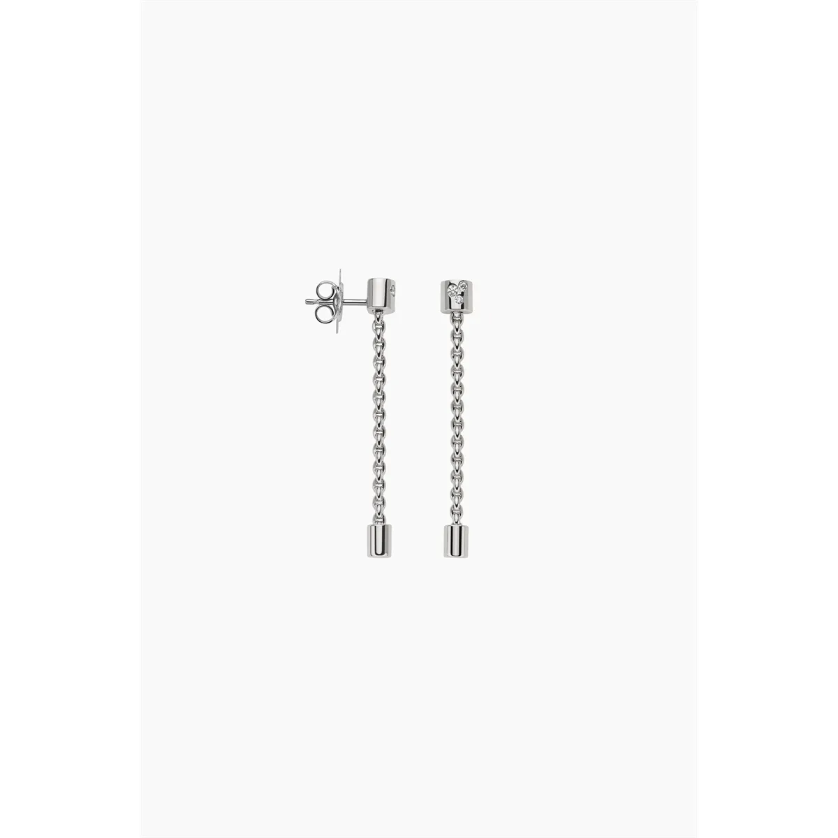 Fope 18K White Gold Aria Collection Diamond Dangle Earrings