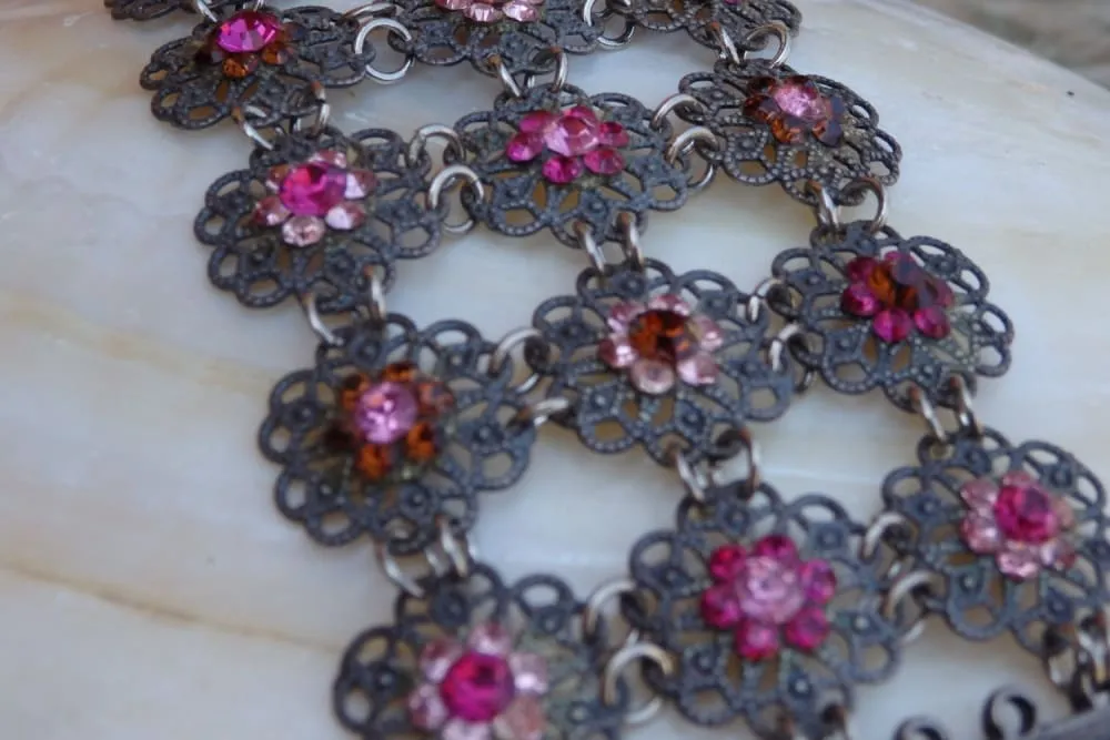 Fuchsia Rebeka Bracelet