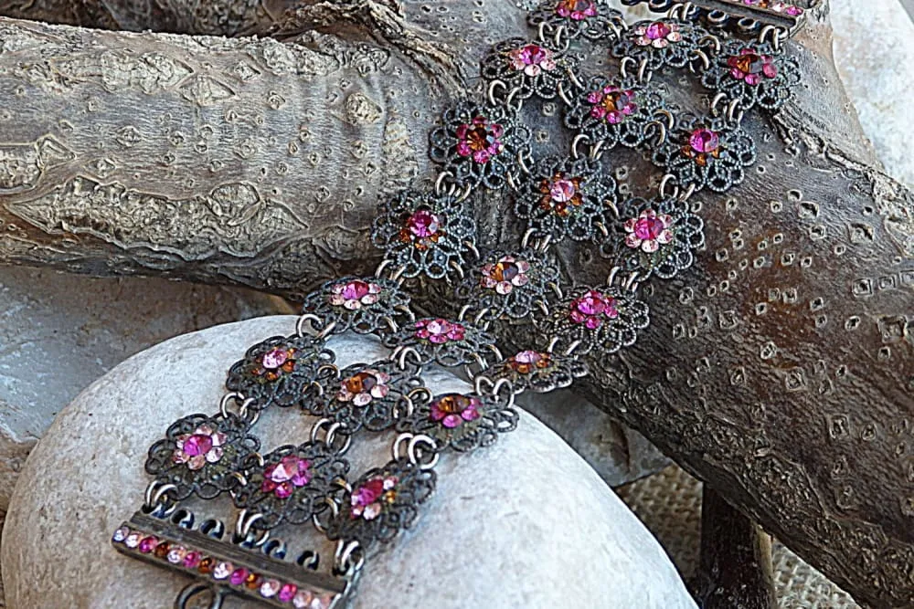 Fuchsia Rebeka Bracelet