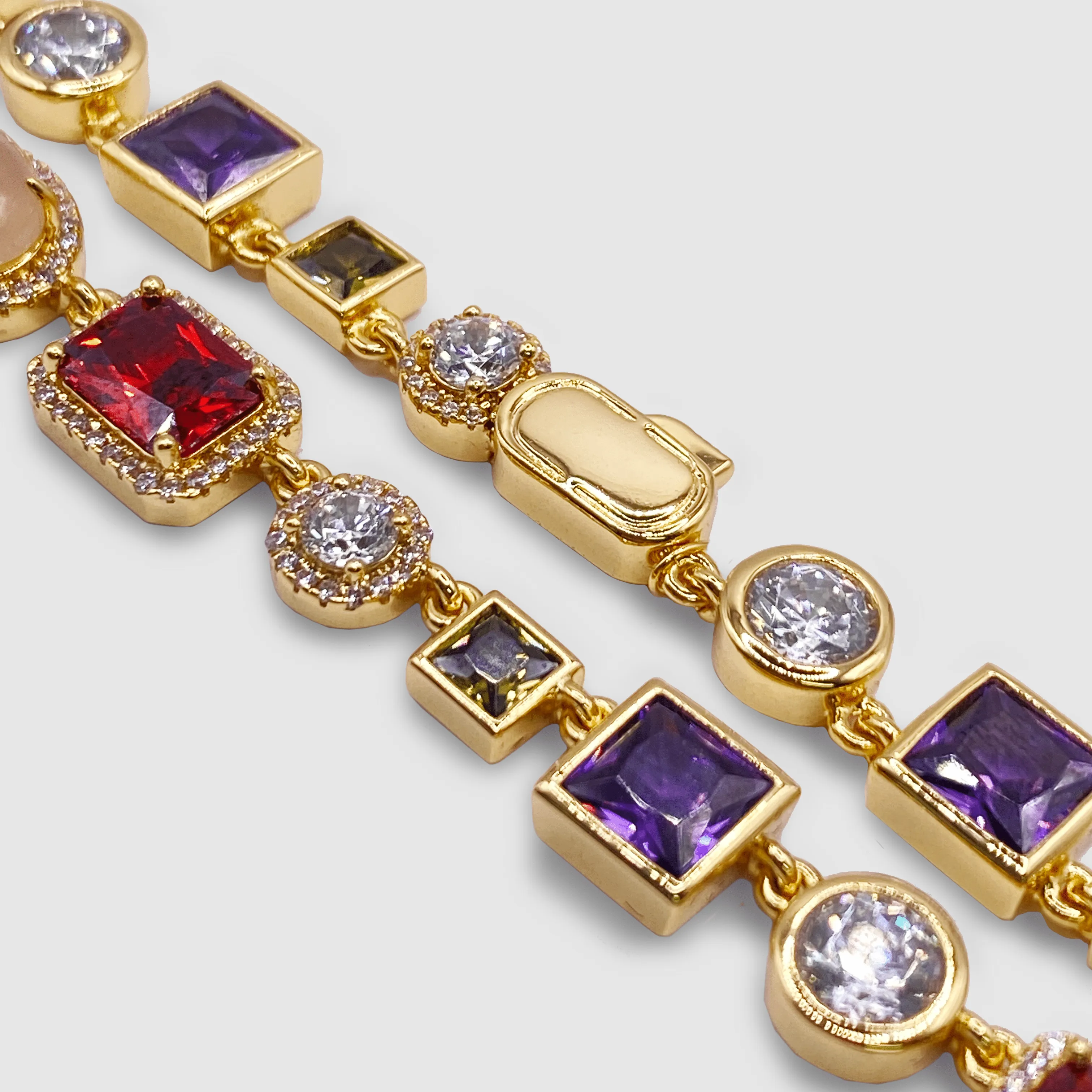 Gemstone Bracelet (Gold)